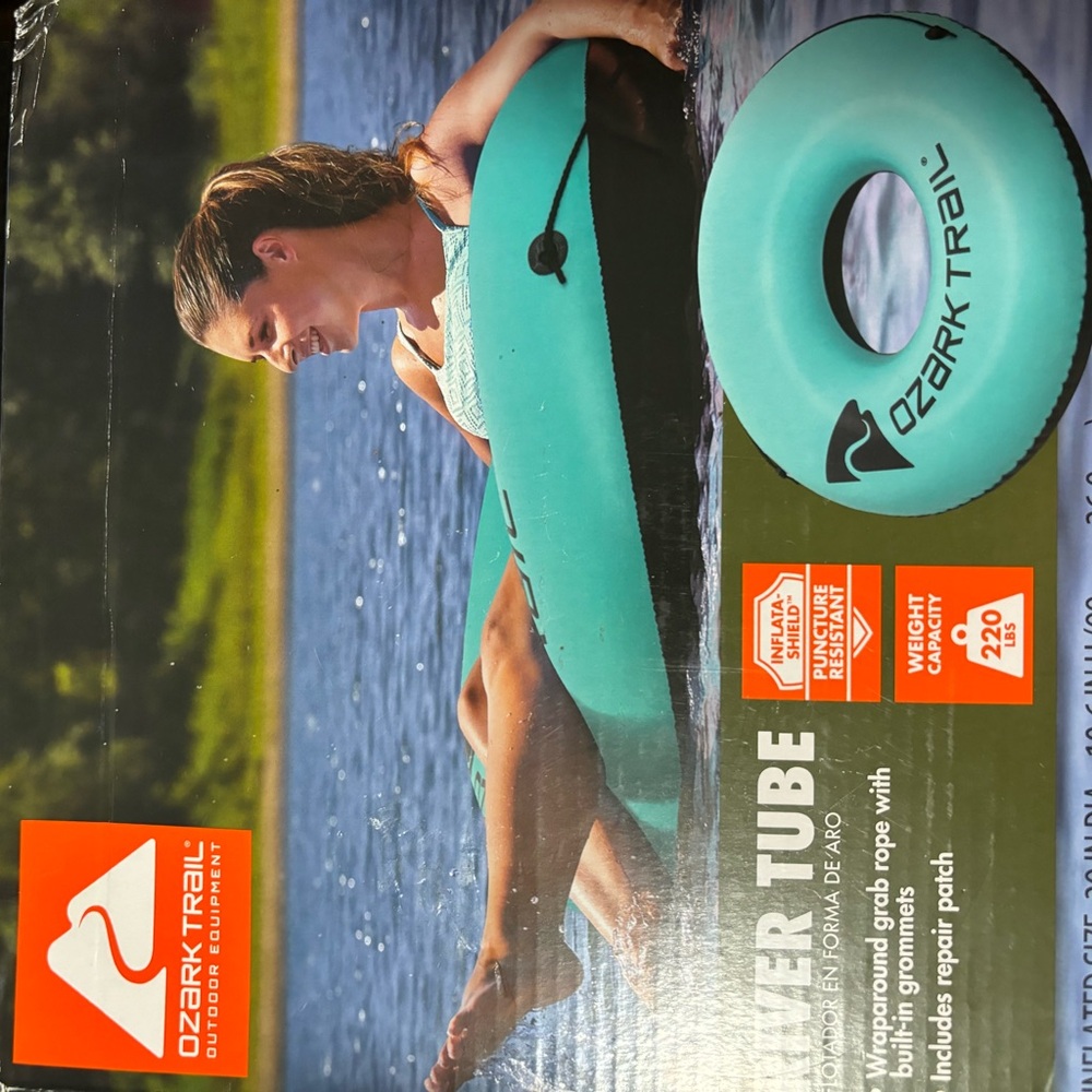 Brand new river tubes
